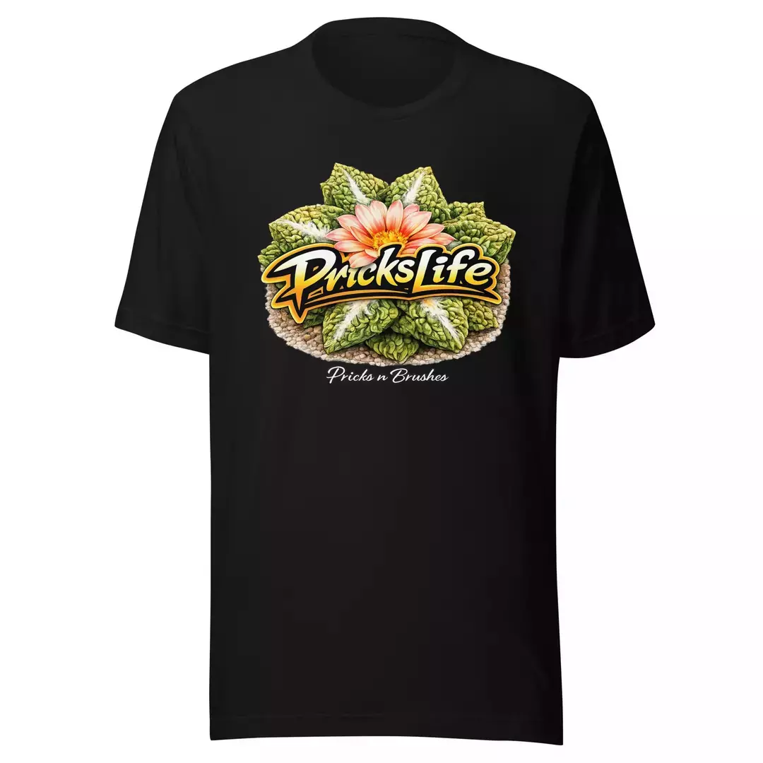 Pricks Life - Ariocarpus Flowering Godzilla T-Shirt thumbnail