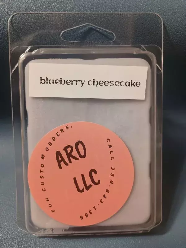 "Blueberry Cheesecake" Scented Wax Melts Breakaway Tarts-Fragrance Wax Product thumbnail