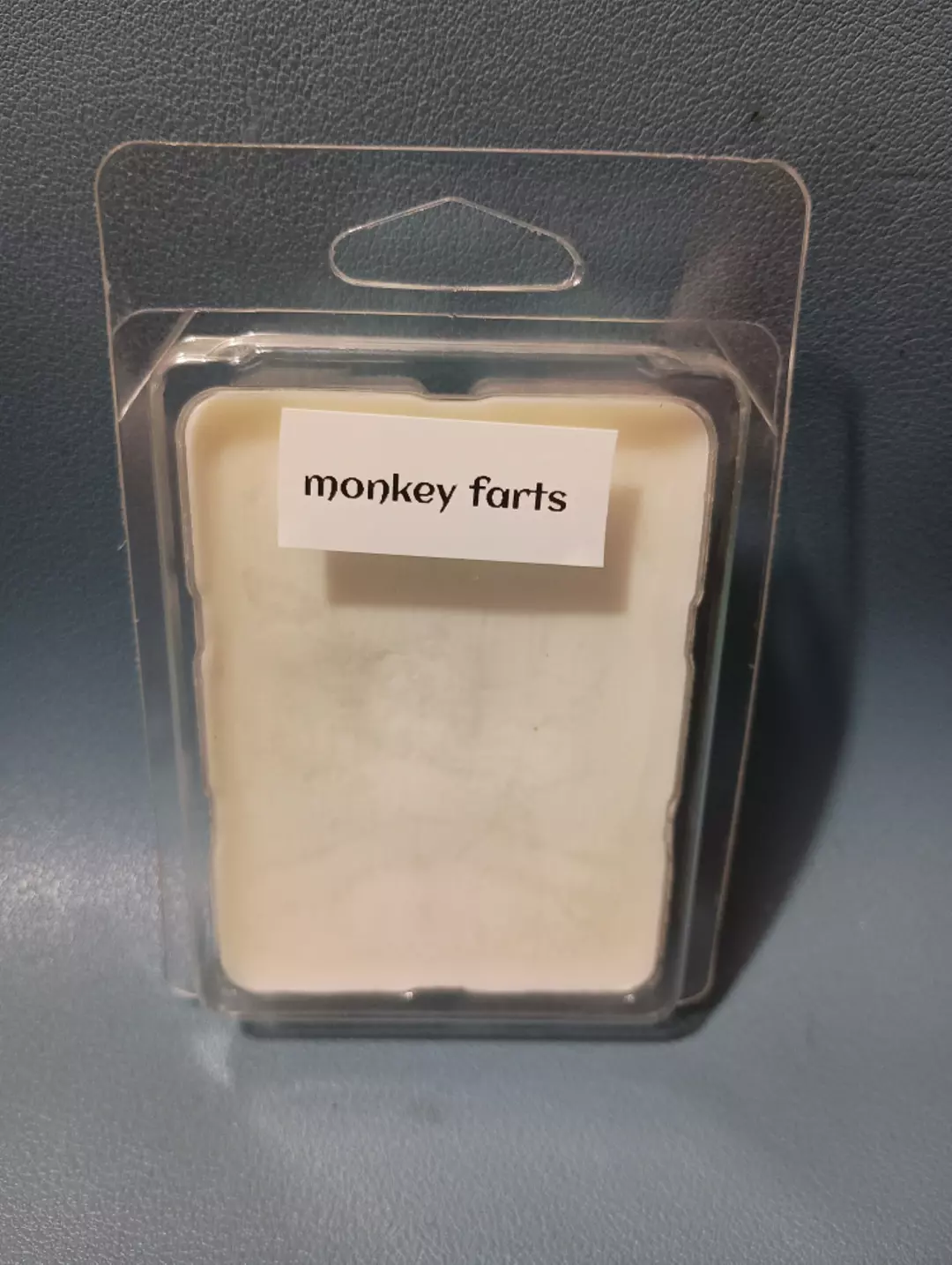 "Monkey Farts" (banana&fruity) Scented Wax Melts Breakaway Tarts- Fragrance Wax  thumbnail