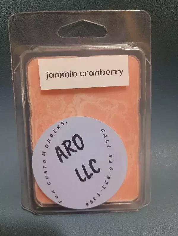 "Jammin Cranberry" Scented Wax Melts Breakaway Tarts-Fragrance Wax Product thumbnail