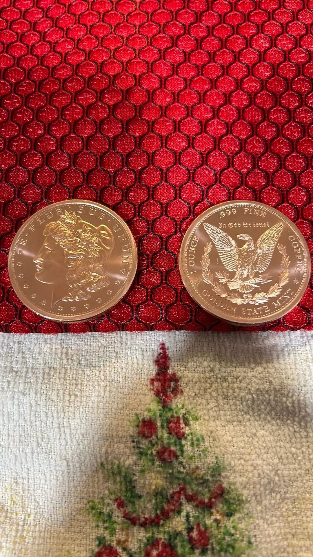 1oz Copper round Morgan dollar design GSM thumbnail