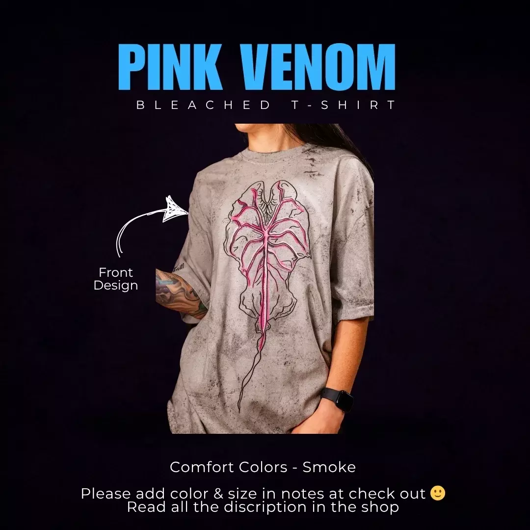 Pink Venom Ghost T-shirt  thumbnail