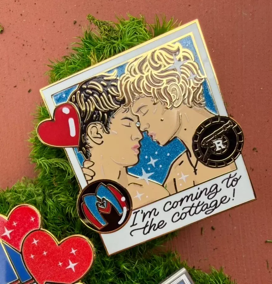 Cottage Polaroid pin thumbnail