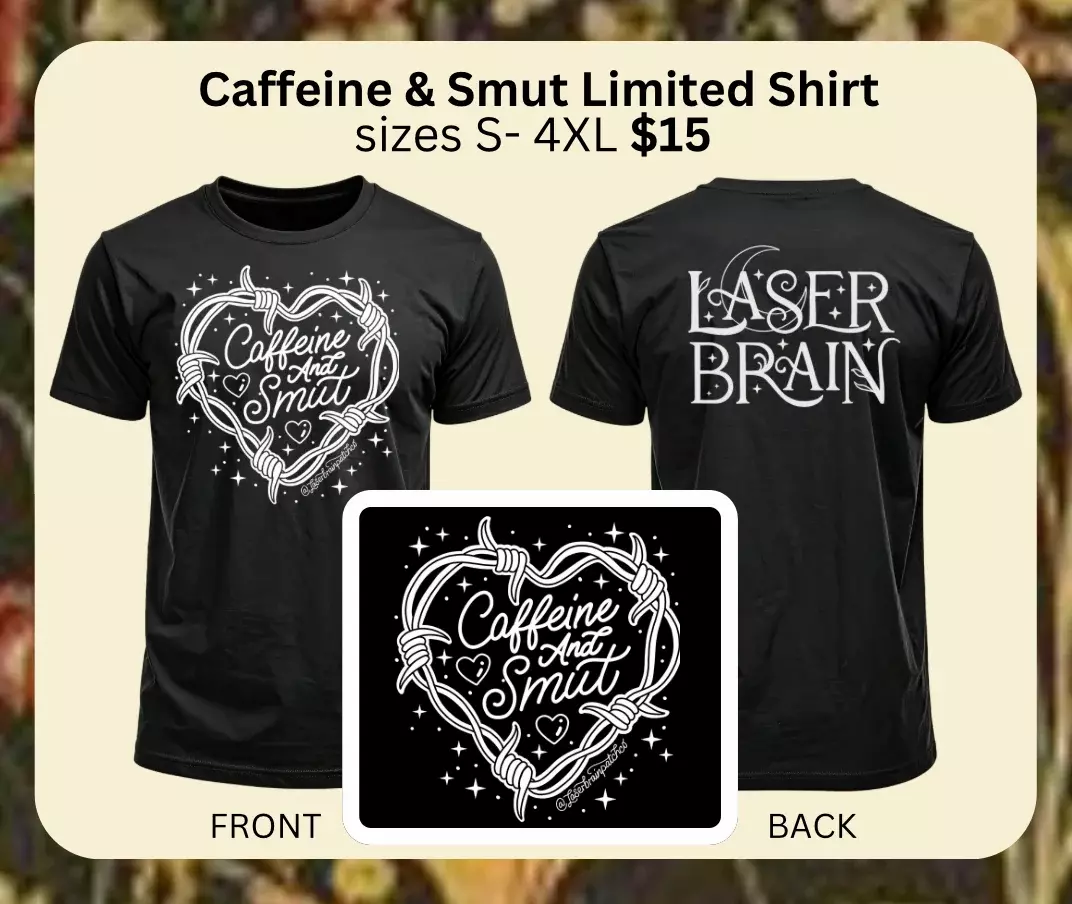 LARGE Caffeine and Smut SOFT STYLE UNISEX SHIRT thumbnail