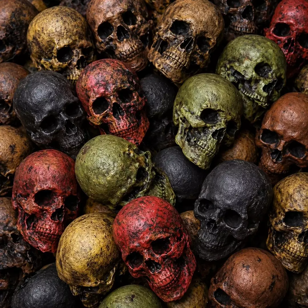 Staging Skulls - 5 (Mixed Colors) thumbnail