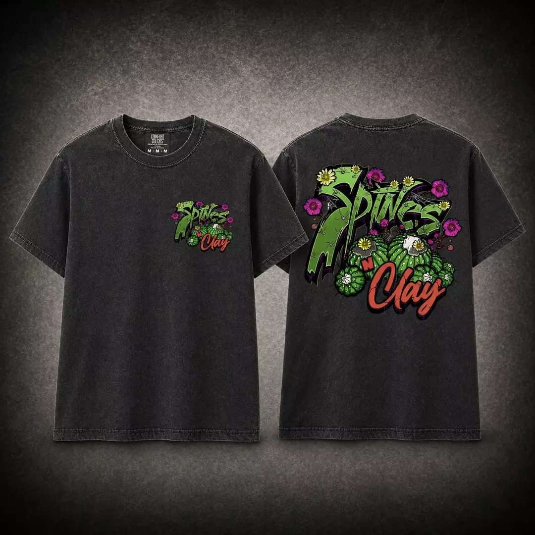 T-Shirt Spines N Clay – (Pepper) thumbnail