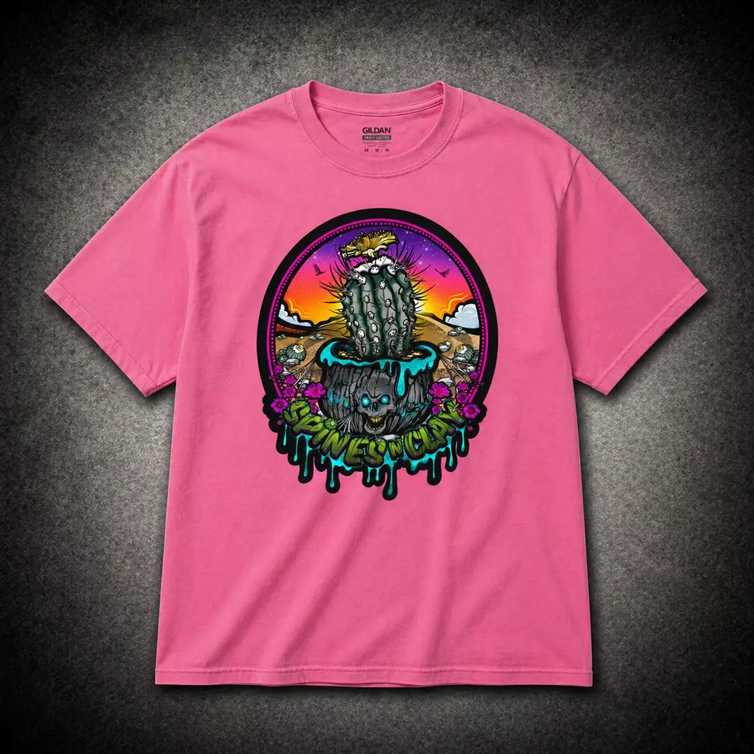 T-Shirt – SnC Logo (Pink) thumbnail