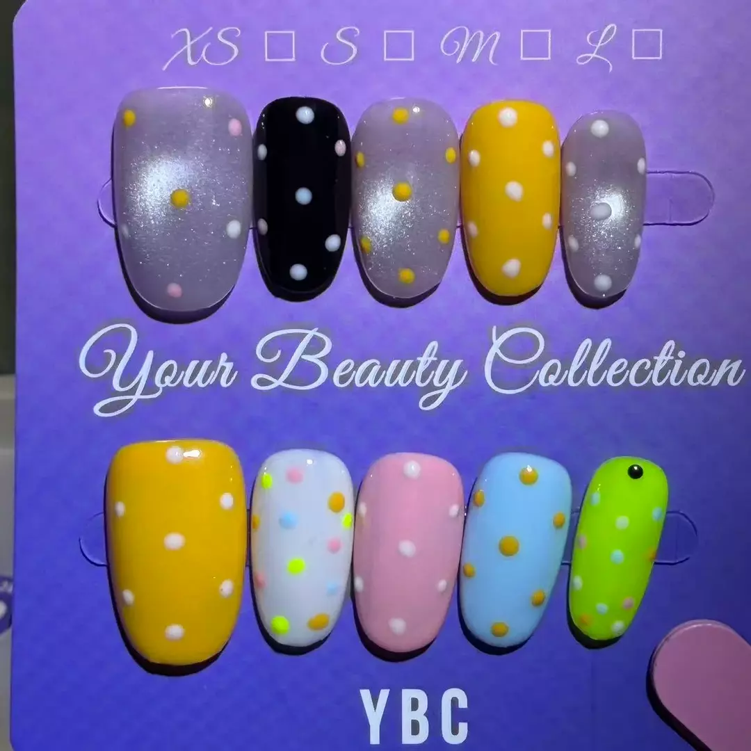 91- Med Oval S/M/L-QZ17 Nails thumbnail