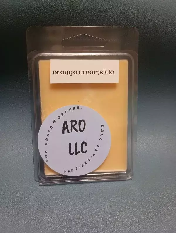 "Orange Creamsicle" Scented Wax Melts Breakaway Tarts-Fragrance Wax Product thumbnail