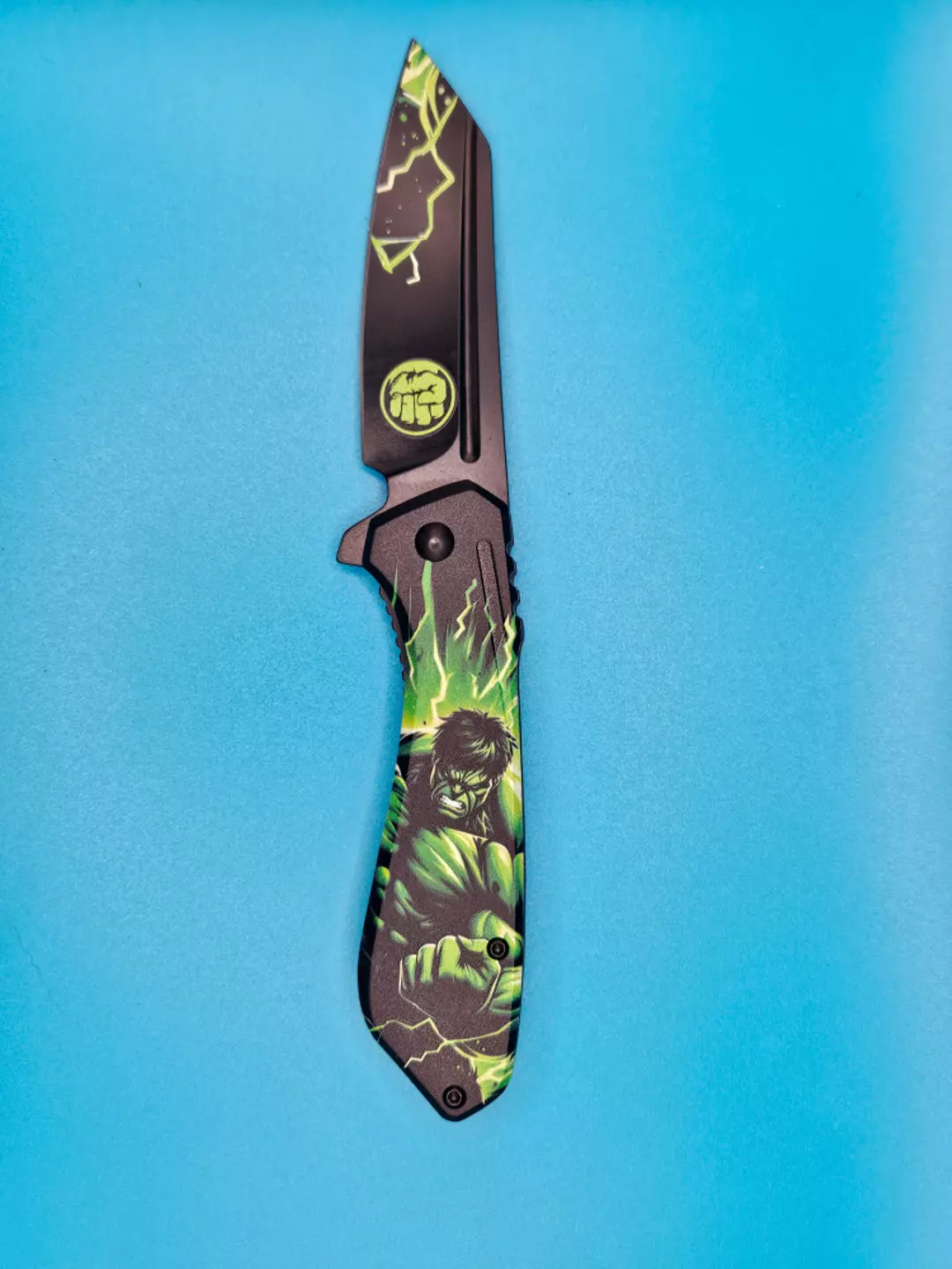 Marvel Comics - 7.25" The Hulk | Spring Assisted Pocket Knife thumbnail