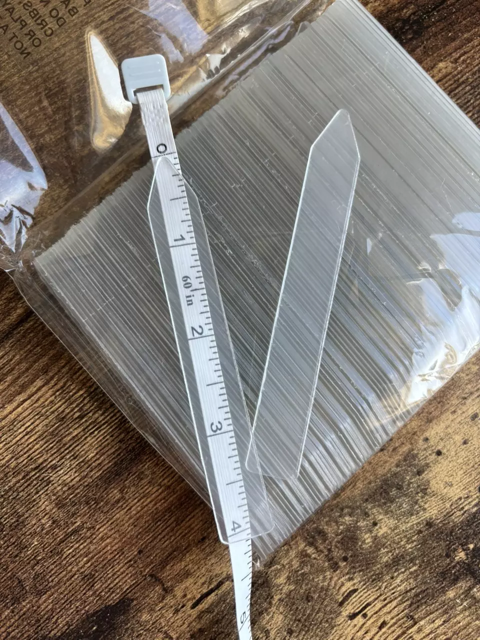 ADD ON ONLY! 100 Pcs Clear Plant Label thumbnail