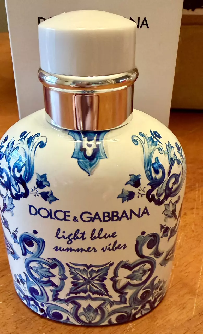 Dolce and Gabbana light blue summer vibes for men thumbnail