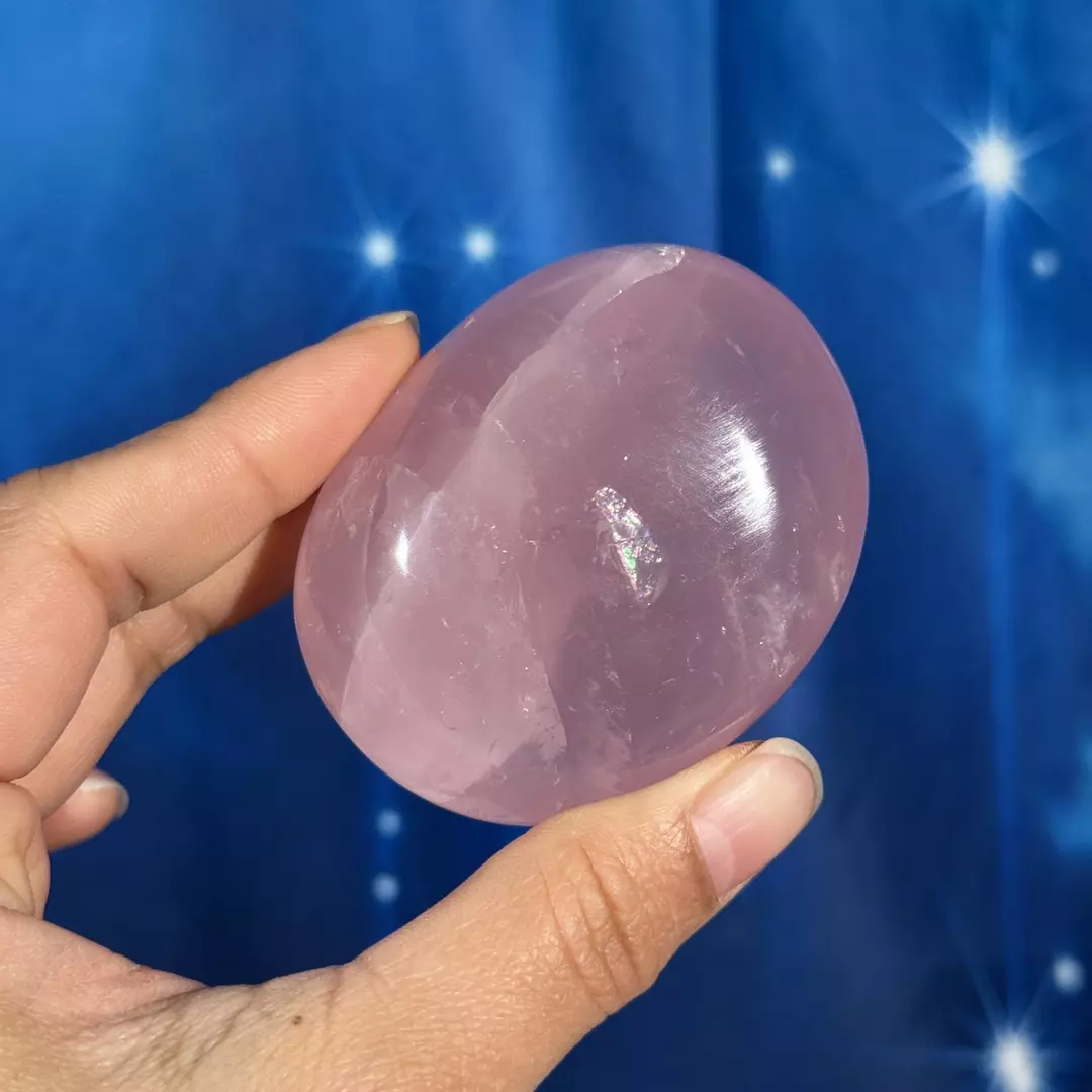Rose Quartz Palm - 14x thumbnail