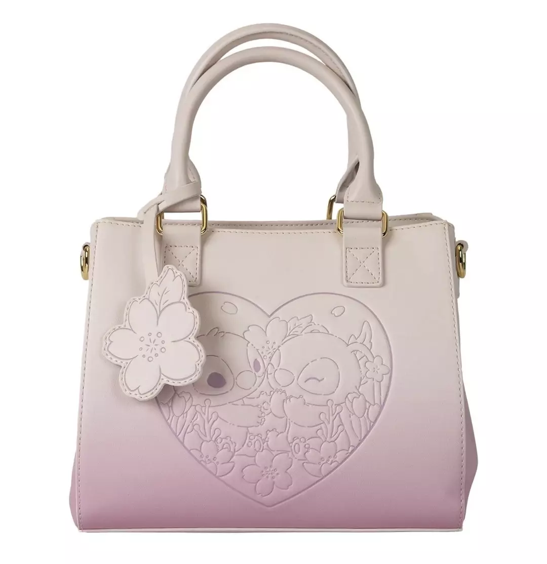 Loungefly Disney Cute Stitch & Angel Crossbody Bag thumbnail