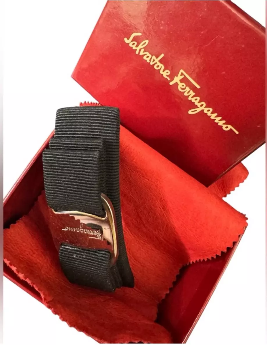 Salvatore Ferragamo Vara Bow Hair Clip thumbnail