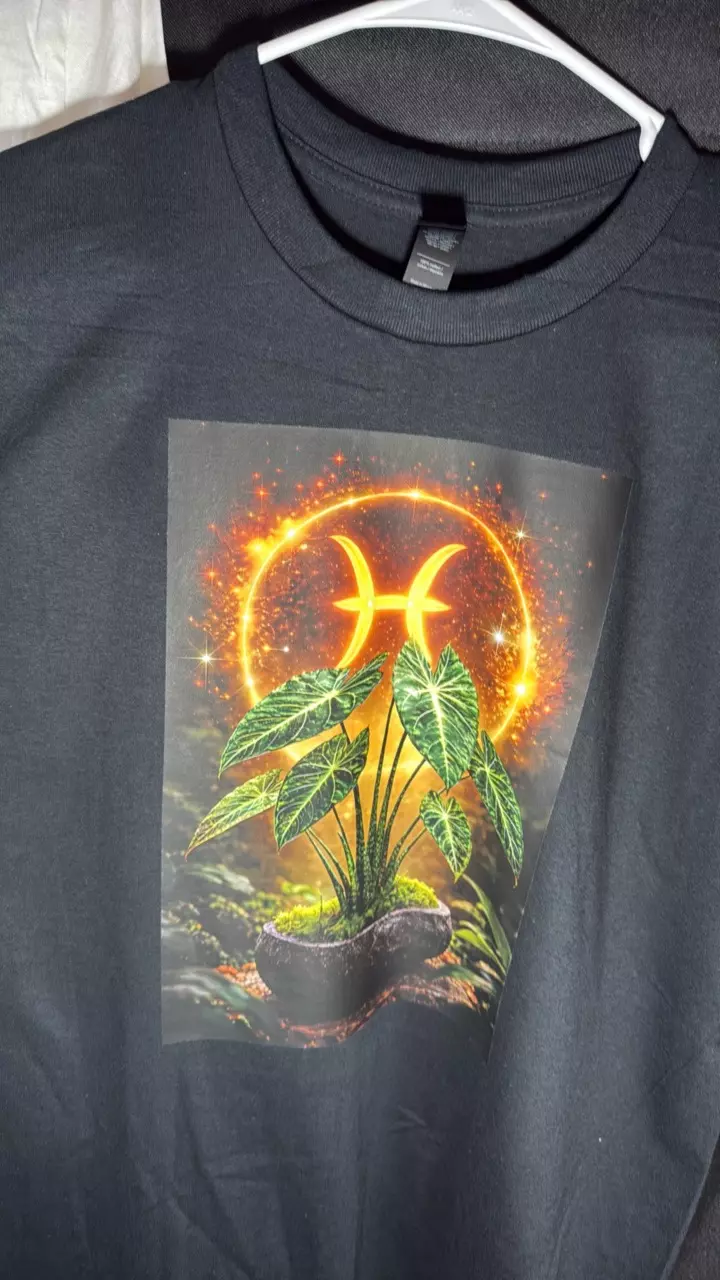 Pisces Alocasia T-shirt S-2XL thumbnail