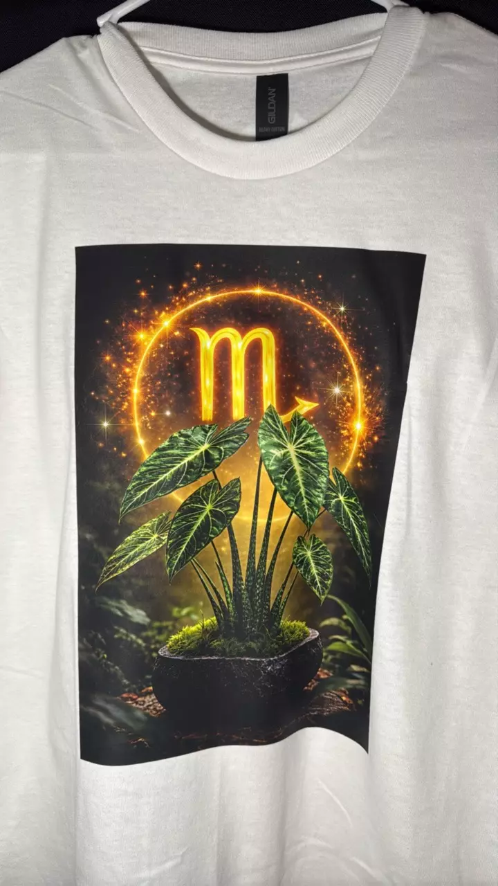 Scorpio Alocasia T-shirt S-2XL thumbnail