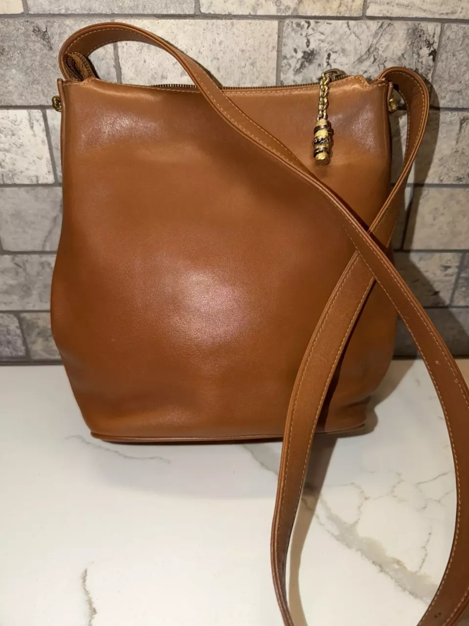 Gucci Vintage Marmont Bucket Bag with authenticity papers thumbnail