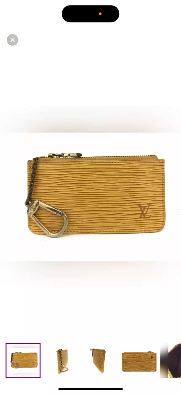 Louis Vuitton Epi Pochette Cles Leather Wallet Coin Purse thumbnail