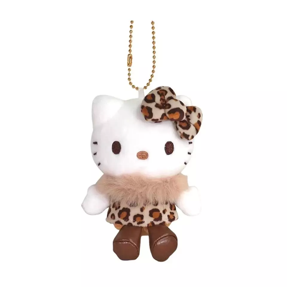 [Nakajima Sanrio] Hello Kitty Mascot Keychain Collection Brown animal H10cm thumbnail