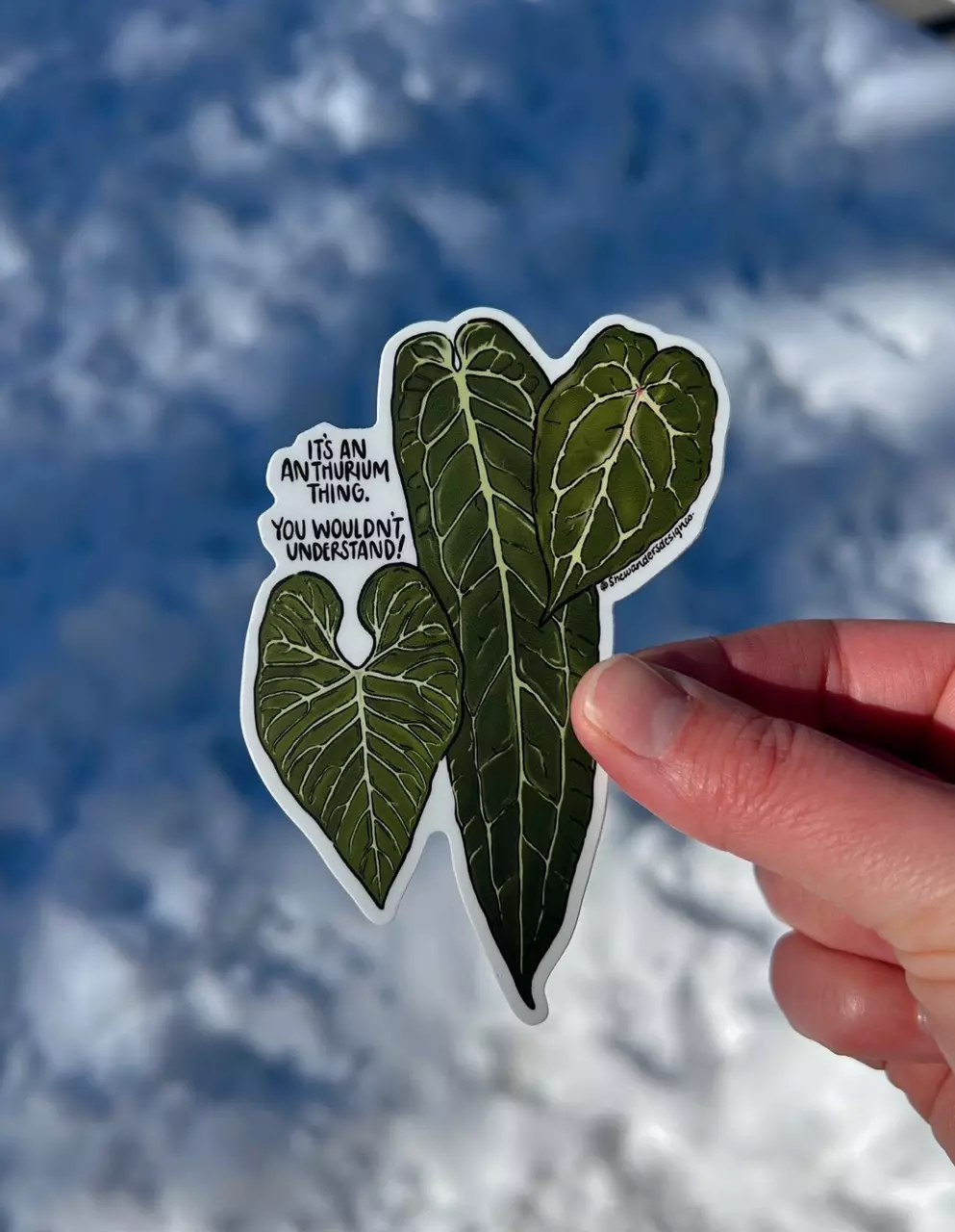 Anthurium Stickers thumbnail
