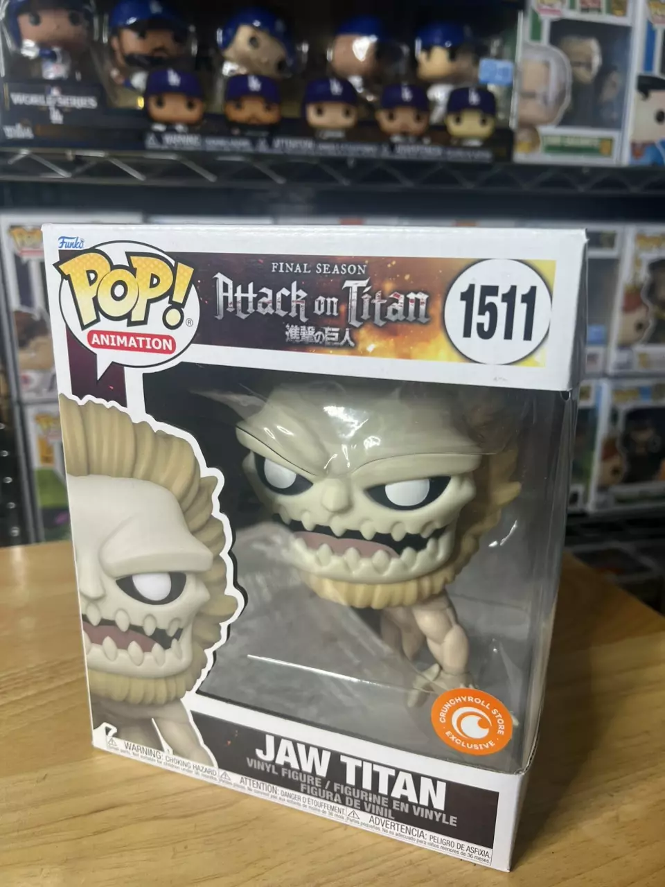 Funko Pop! Animation: Attack on Titan - Final season - Jaw Titan #1511 exc. thumbnail