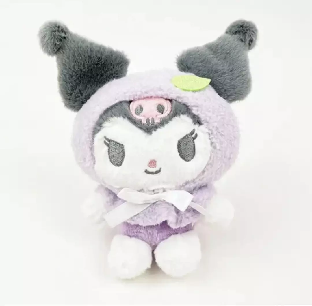 Sanrio Kuromi Plush Pastel Fruit Cape Peach 2025 NEW Japan Limited Edition thumbnail