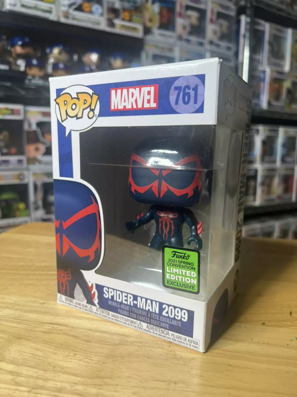 Funko Pop! Marvel: Spider-Man 2099 (ECCC exclusive 2021) thumbnail