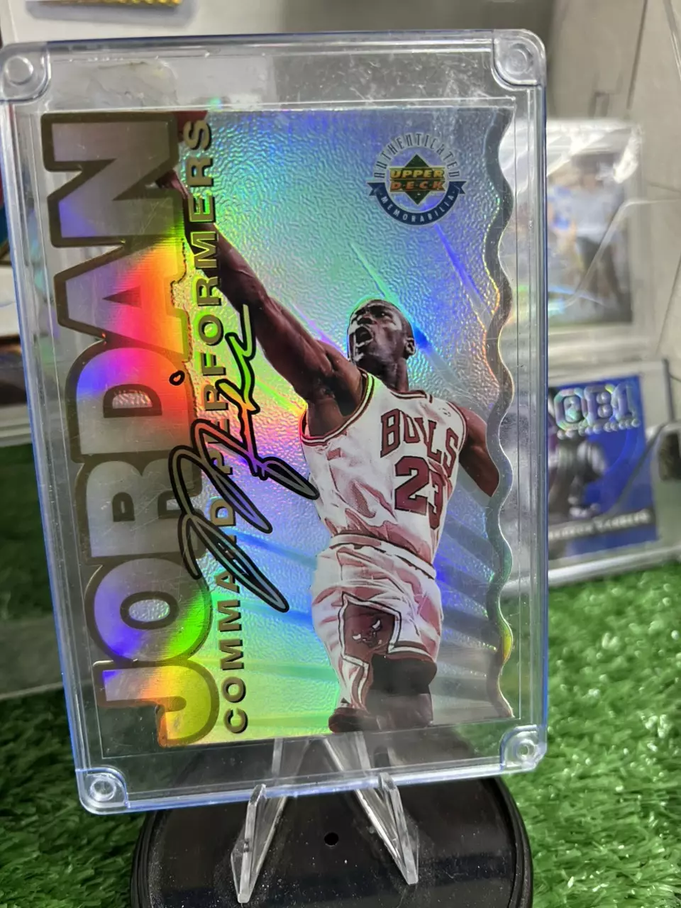 Upper deck Jumbo Die Cut 3 Card Set Jordan/Hardaway/Kemp thumbnail