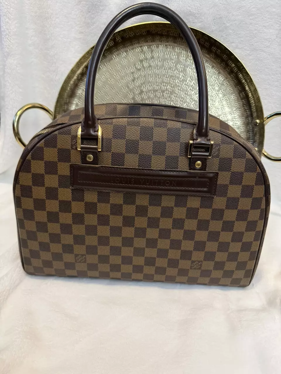 Louis Vuitton Damier Ebene Bowler Satchel thumbnail