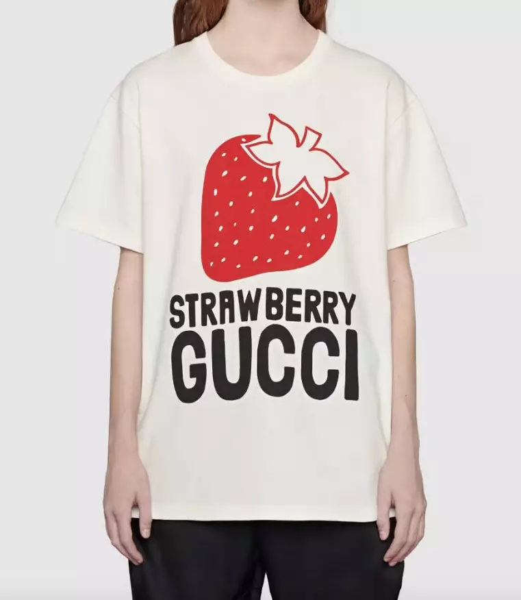 NWT GUCCI STRAWBERRY TSHIRT S thumbnail