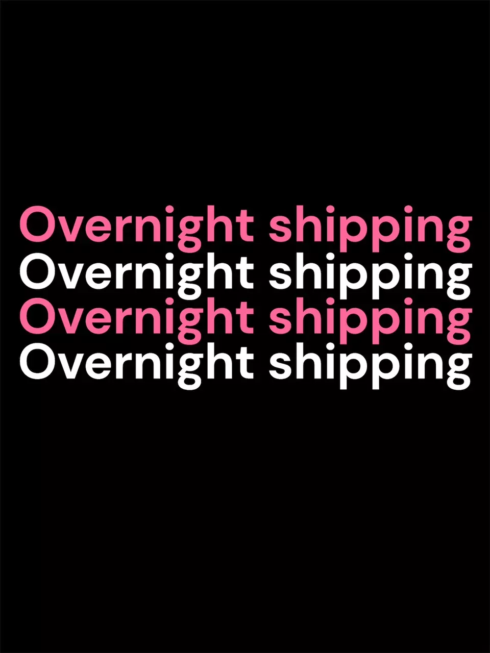 Shipping upgrade: Overnight UPS thumbnail