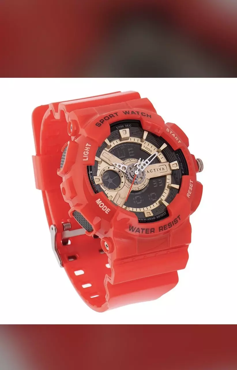 Red Activa sport watch thumbnail