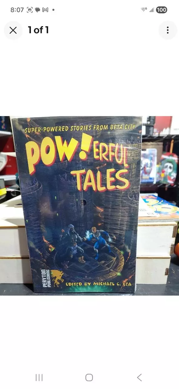 POW!erful Tales : Super-Powered Stories from Beta City by Michael C. Lea (2009, thumbnail