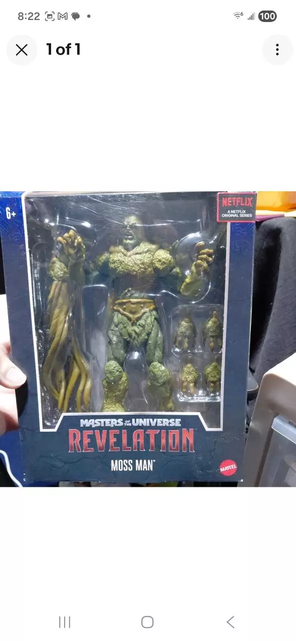 Mattel Masters of the Universe Revelation Moss Man Action Figure thumbnail