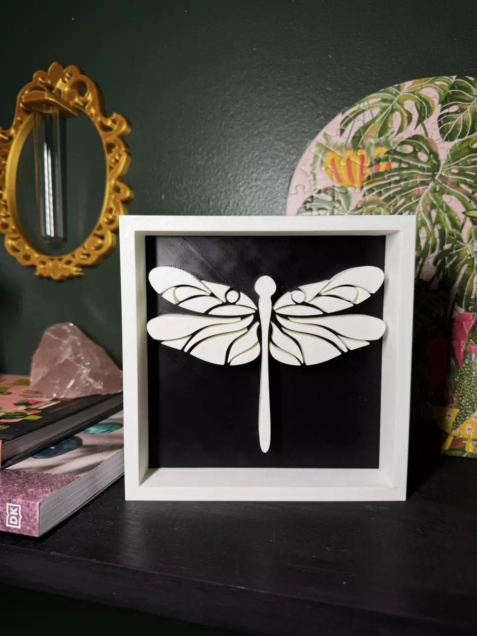 Dragonfly Shadowbox | 3d printed thumbnail