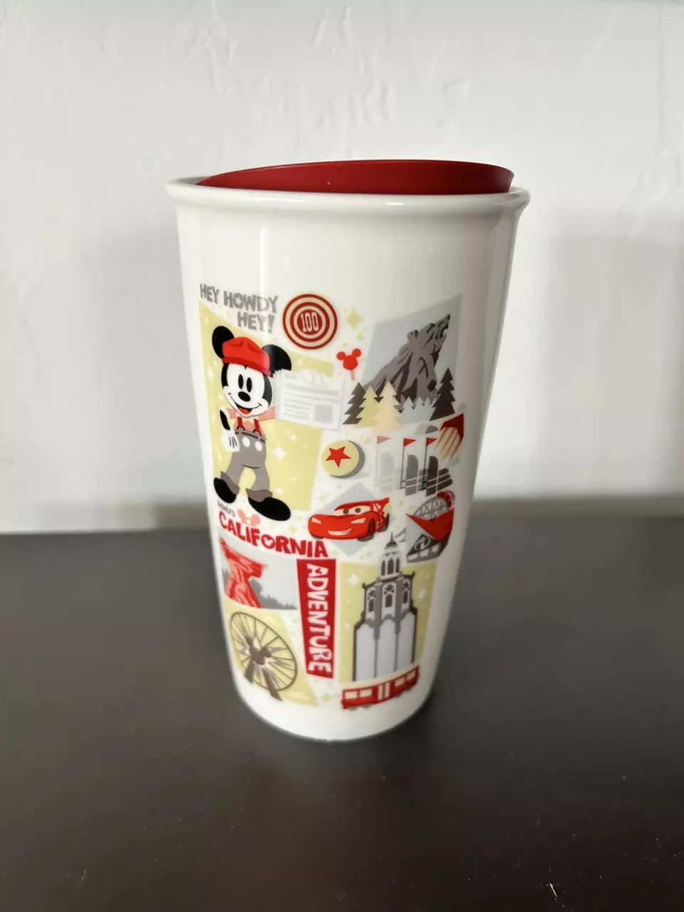 2018 Starbucks Disney California Adventure Park Travel Tumbler Mug 12oz thumbnail