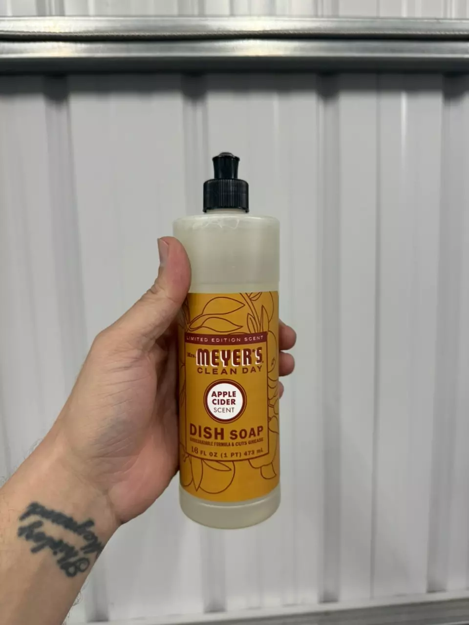 Meyers dish soap apple cider 16 oz thumbnail