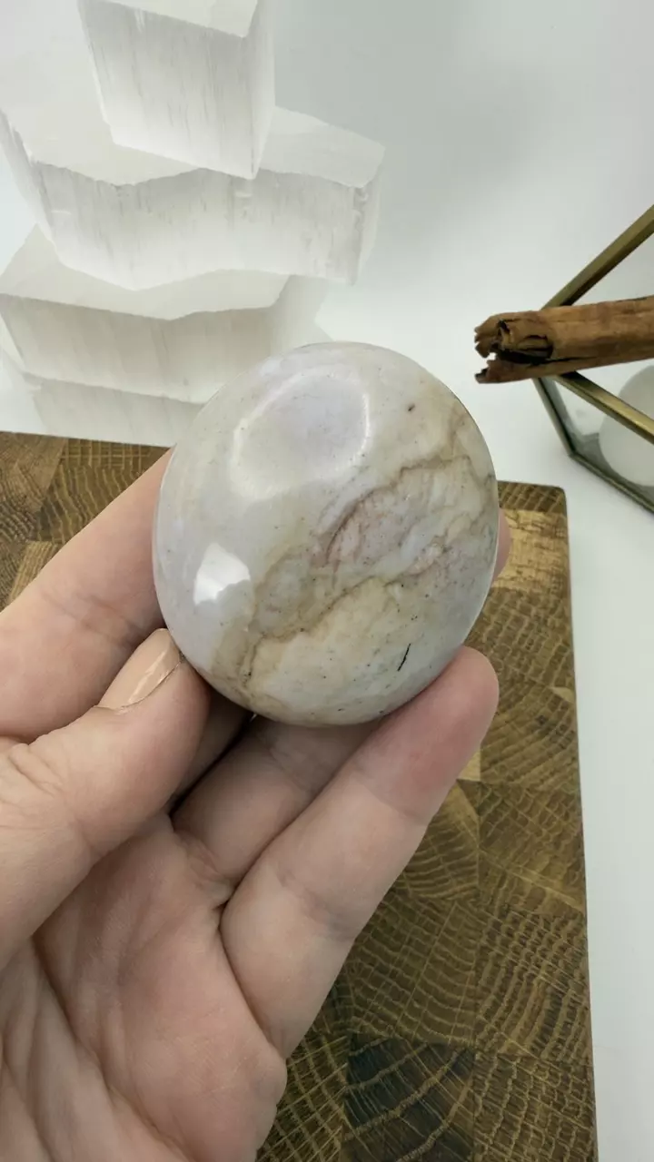 Ocean jasper palm stone thumbnail