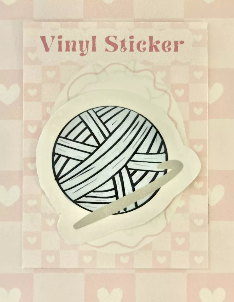 Yarn vinyl sticker thumbnail