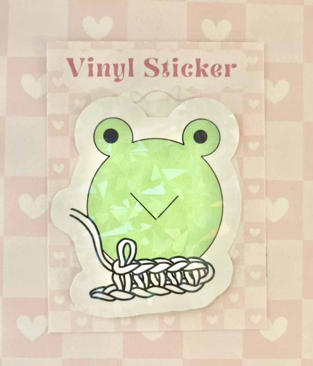 Froggie vinyl sticker thumbnail