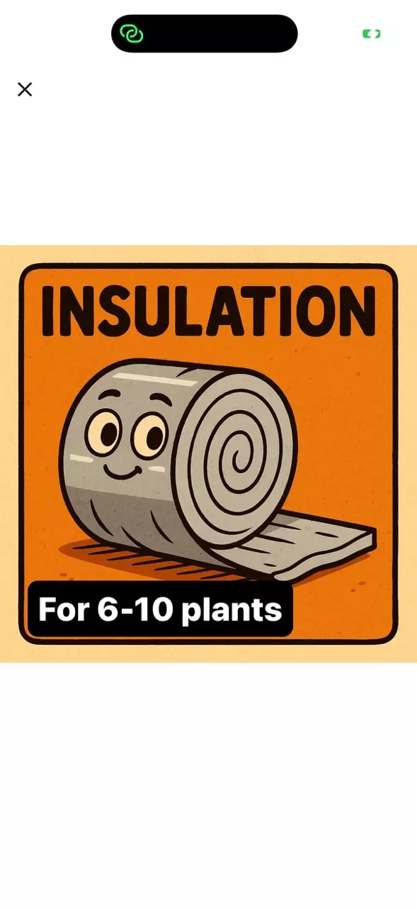 Insulation for 6-10 plants thumbnail