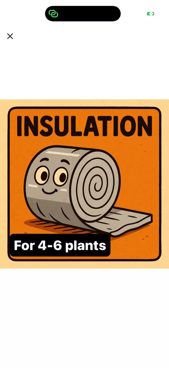 Insulation for 4-6 plants thumbnail