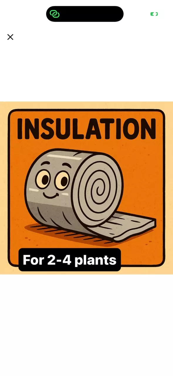 Insulation for 2-4 plants thumbnail