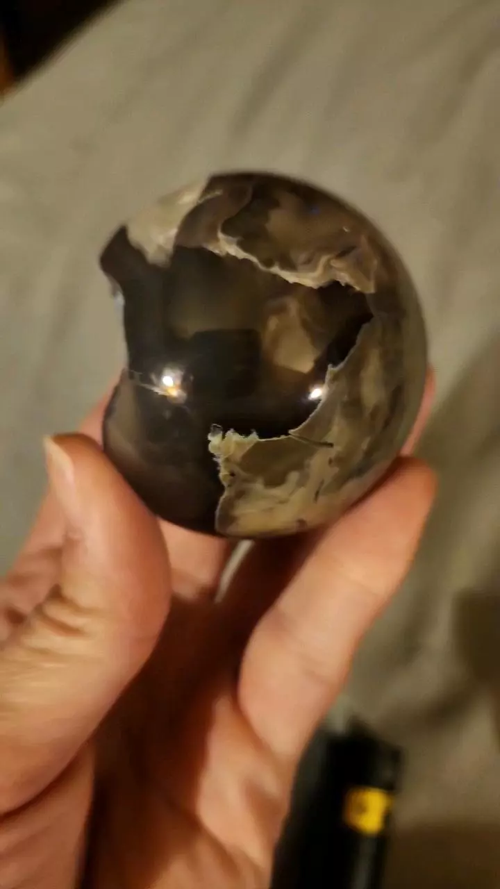 🤍Volcano Agate Sphere🤍 thumbnail