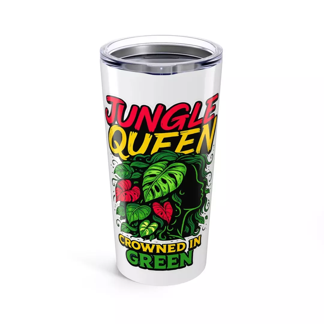Jungle Queen 20oz Stainless Steel Tumbler thumbnail