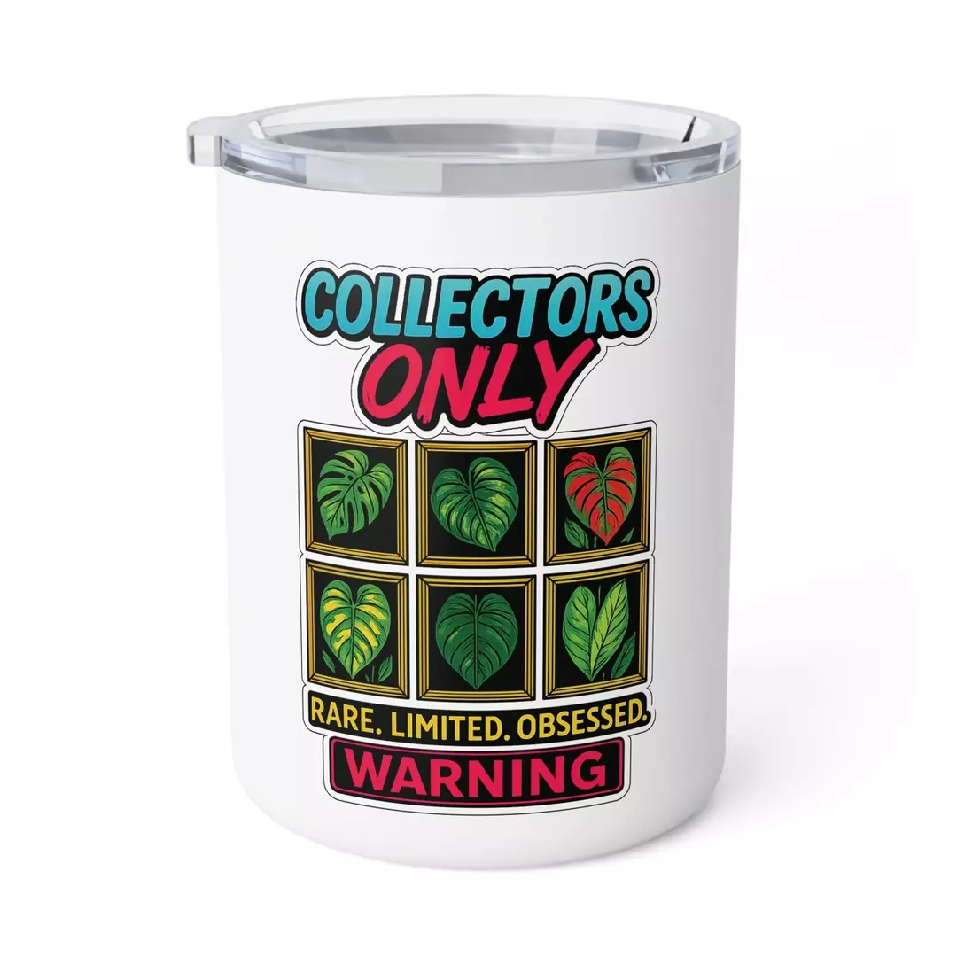 Collectors Only Insulated Mug – Rare Plant Lover 10oz Travel Coffee Tumbler thumbnail