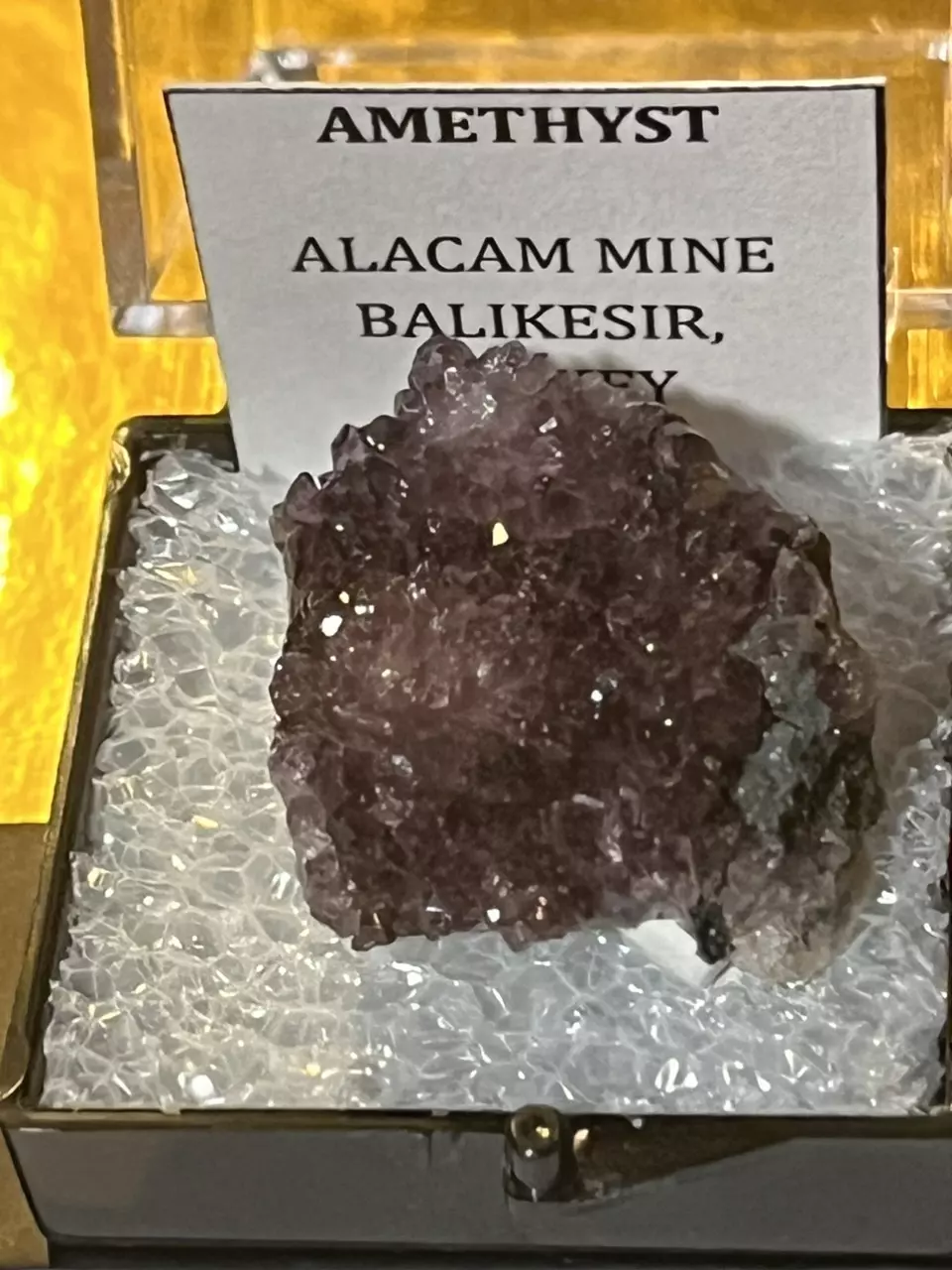 Amethyst from Alacam Mine Turkey 🇹🇷 thumbnail