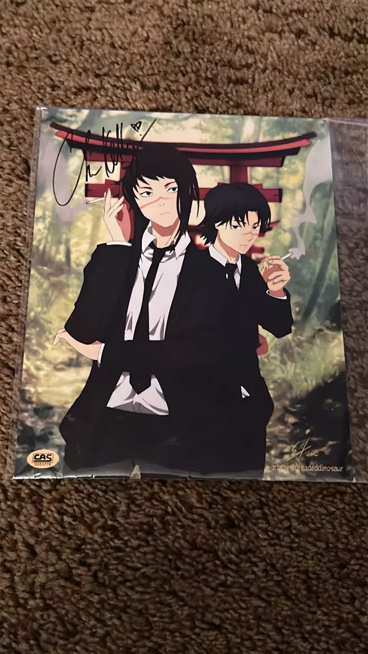 Poster: Chainsaw Man Michiko | Signed By: Christina Kelly thumbnail