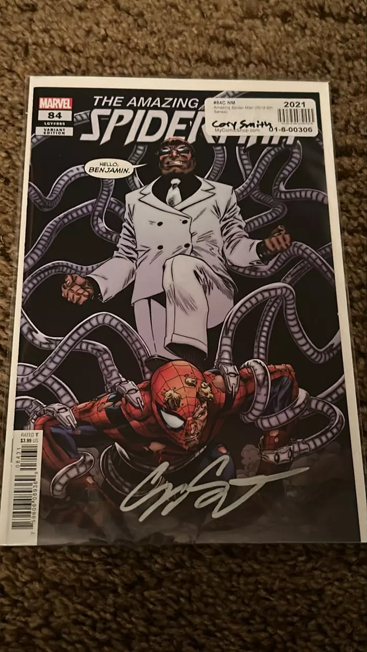 Comic Book: The Amazing Spider-Man #84c | Signed By: Cory Smith thumbnail